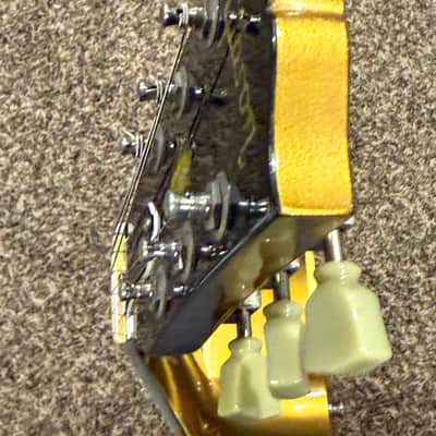 1990 Gibson ES-295 1st Year Reissue Bullion Gold MINT* image 18