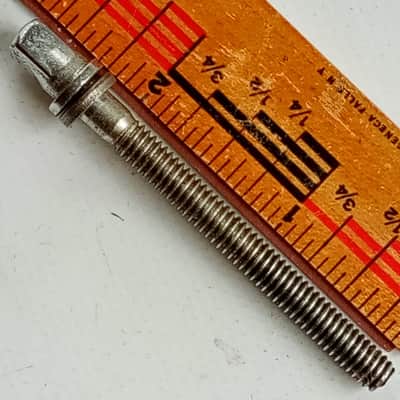 Rogers 1+ 2.25"T-Rod Snare/Tom Drum Chrome Plating Vintage60s Powertone 2"Thread image 1