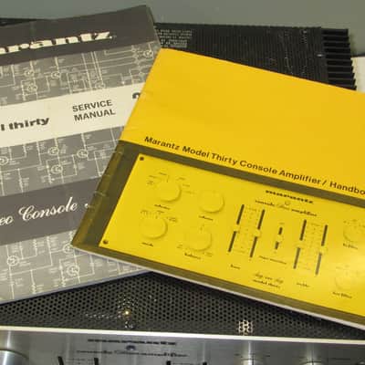 Early Marantz, 1970 Model 30 Stereo Amplifier - Sun Valley - "Patent Pending" image 25