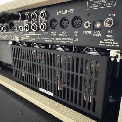 Mesa Boogie Mark VII  90W/45/25W 2024 - Cream Bronco with Tan Grille image 9