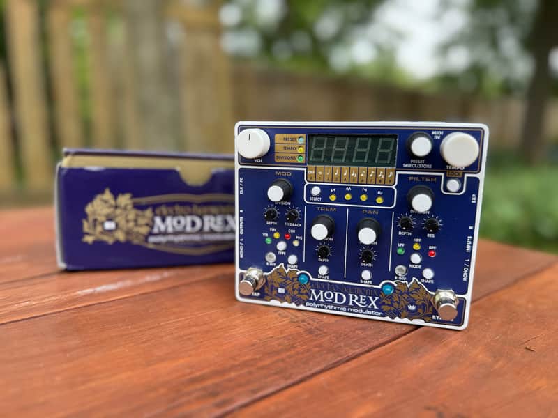 Electro-Harmonix Mod Rex Polyrhythmic Modulator - Excellent w/ Original Box image 1
