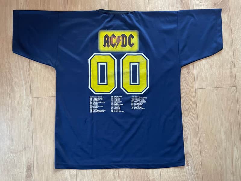 AC/DC Europe TOUR jersey, t-shirt, 2000/2001 image 1