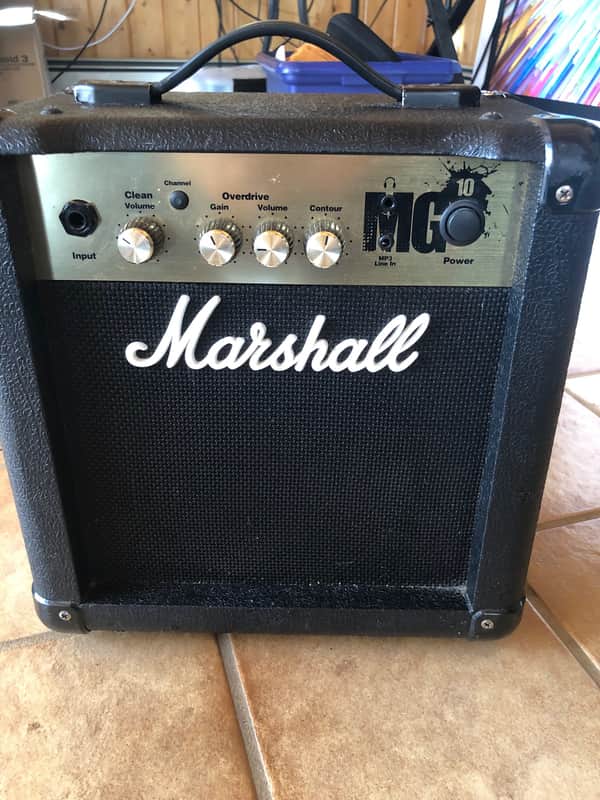 Marshall MG MG10 2-Channel 10-Watt 1x6.5" Solid State Guitar Combo 2009 - 2012 image 1