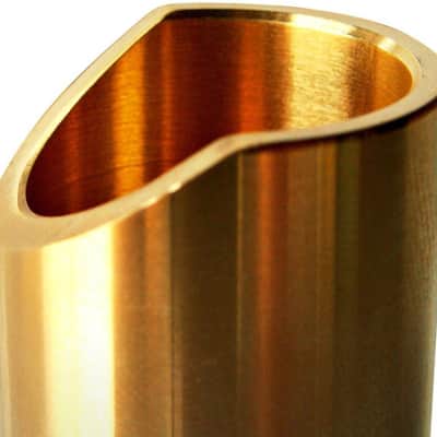 The Rock Slide Brass Rock Slide Guitar Slides Small Brass image 3