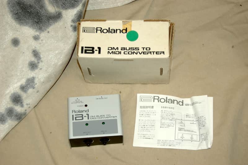 Roland IB-1 DM Buss to MIDI Converter with Box image 1