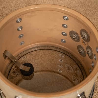 1960s Slingerland Modern Solo White Marine Pearl Drum Set image 25