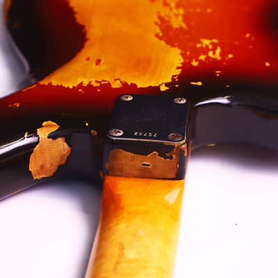 Fender Jazzmaster 1962 Sunburst - cool and completely original vintage guitar - check video! image 12