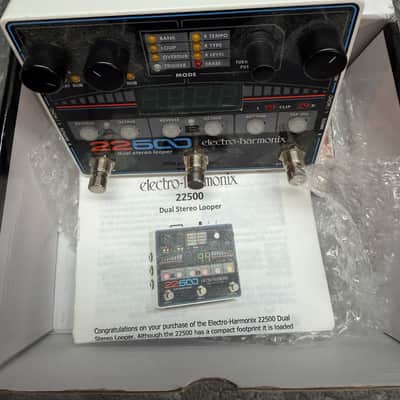 Electro-Harmonix 22500 Dual Stereo Looper 2015 - Present - Black image 1