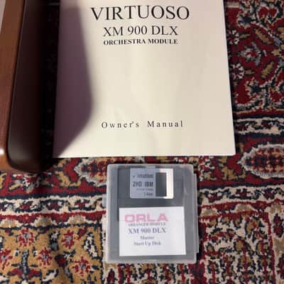 Orla XM900 DLX Orchestra Module - In Box - With Owners Manual & Master Start Disk - New Battery - Shipping Worldwide image 18