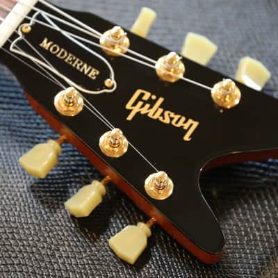 MINTY! 2012 Gibson Custom Moderne XI Electric Guitar Natural Mahogany + OHSC & Papers image 12