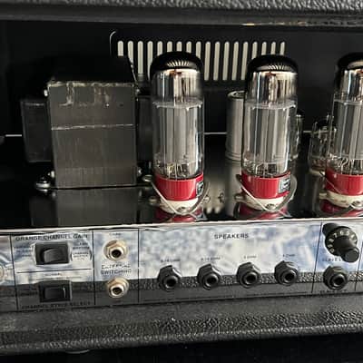 Mesa Boogie Black Face Chrome Chassis Dual Triple Rectifier Factory Modded Revision C 1993 image 3