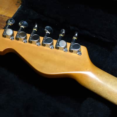Don Grosh Bent Top Custom Transparent Amber 1994' image 7