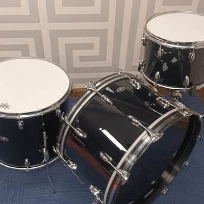 Slingerland 1970s Shell Pack in Black- 14,18,24″ – Players Kit image 9