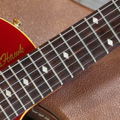 1997 Gibson Blueshawk Semi-Hollow Electric Guitar Cherry Red + OHSC image 8