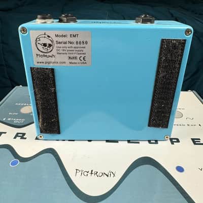 *Rare* Early Serial No Pigtronix Tremvelope 2010s - Blue Graphic image 10