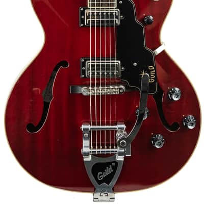 Guild Starfire V Cherry w Case - Cherry Pre Owned image 6