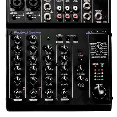 ART USBMix6 Six Channel Mixer And USB Audio Interface image 1