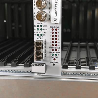 Studer D23m I/O System w/ A-Link HD Card, Fan Module, and Filter Module CG01BZL image 15