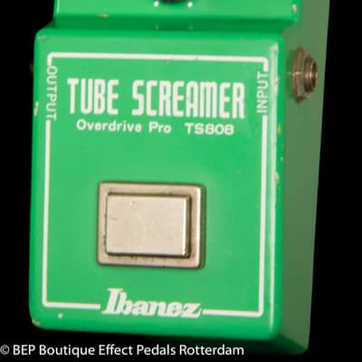 Ibanez TS-808 Tube Screamer with JRC4558D op amp 1981 s/n 175918 Japan image 5