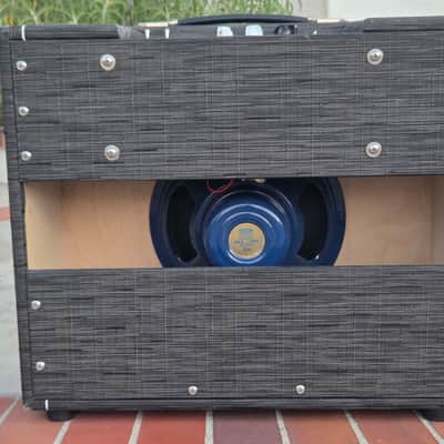 Morgan AC20 Deluxe 1x12 Combo, Celestion Alnico Blue, EF86, Signed Pre-BAD Joe Morgan Build, Mercury Magnetics image 7