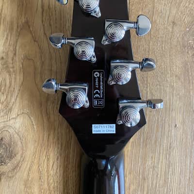 Ibanez SZR520FM-TKS Standard - 2009 - Transparent Black Sunburst - Owned by Jim Davies image 9
