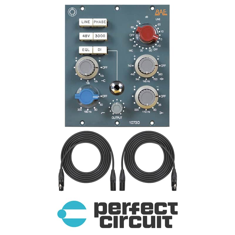 BAE 1073D 500 Series Microphone Preamp + EQ image 1