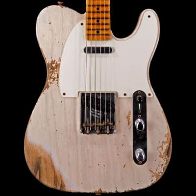 Fender Custom Shop 1952 Telecaster Heavy Relic Big U Aged White Blonde R108866 image 2