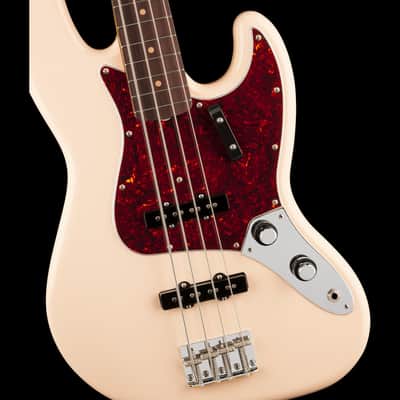 Fender Vintera III Early '60s Jazz Bass Olympic White with Gig Bag image 4