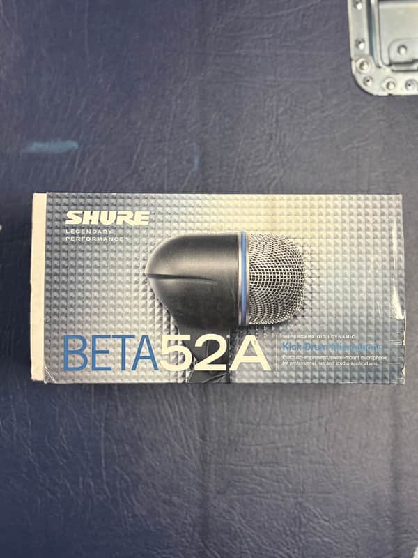 Shure BETA 52A Supercardioid Dynamic Bass Drum Microphone image 1