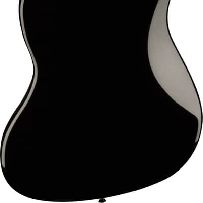 Fender Squier Affinity Jaguar Bass H - Black w/ Gig Bag image 3