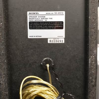 Sony SS-WS10 & SS-TS10 (x5) Surround Speakers w/ Subwoofer image 9