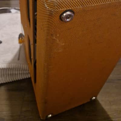 Fender Blues Deluxe Reissue 2-Channel 40-Watt 1x12" Guitar Combo 2005 - Present - Tweed image 12