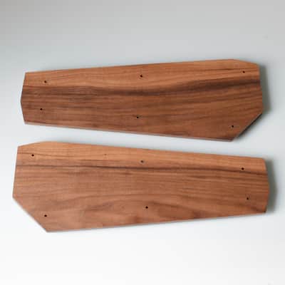 Replacement End Caps for Yamaha S90xs / S90es / S90 S70xs Synthesizer Keyboard | Black Walnut Wood image 5