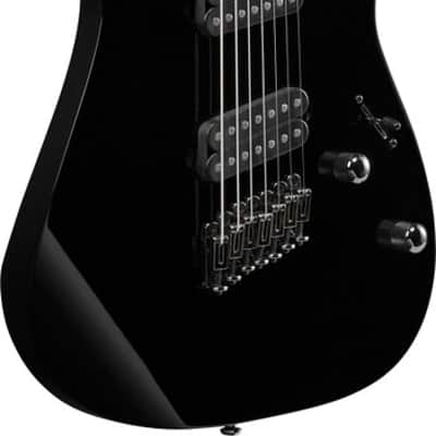 Ibanez RG Multi Scale 7 String Electric Guitar - Black (RGMS7BK) image 7