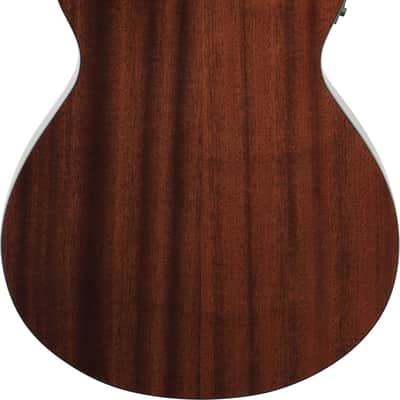 Ibanez AEG70 Grand Concert Acoustic-Electric Guitar, Flame Maple Top, Charcoal Burst image 3
