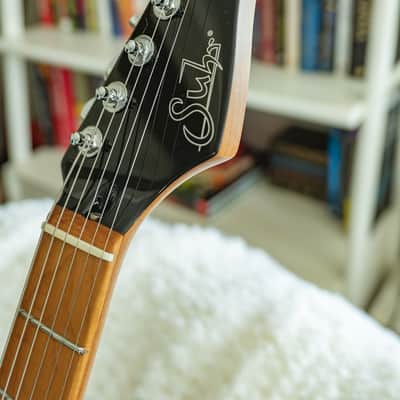 Suhr Modern Plus HSH with Roasted Maple Fretboard - Bengal Burst image 8