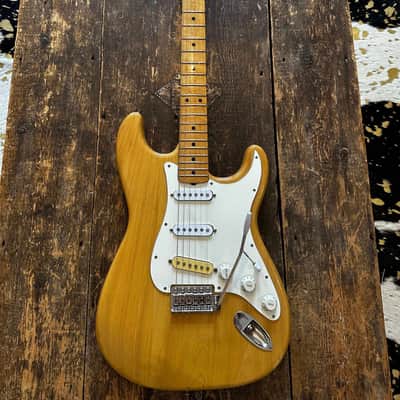 Greco Vintage Super Sounds Stratocaster FujiGen Built 1975 Natural Ash image 14