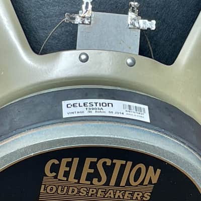Celestion T3903 12" Classic Series Vintage 30 60W 8 Ohm Speaker 2010s - Black image 3