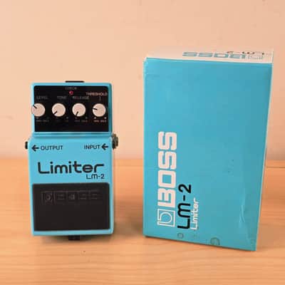 Vintage 1980's Boss LM-2 Limiter Guitar Effects Pedal with Original Box image 9