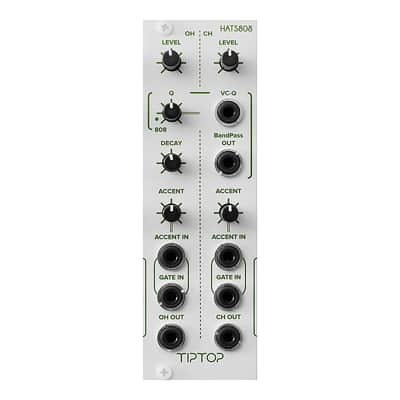 TipTop Audio HATS808 NS Hi Hat Eurorack Drum Module image 2