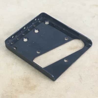 Vintage Style Black Metal Ashtray Tele Wilkinson By Sung iL Bridge Natural Relic image 5