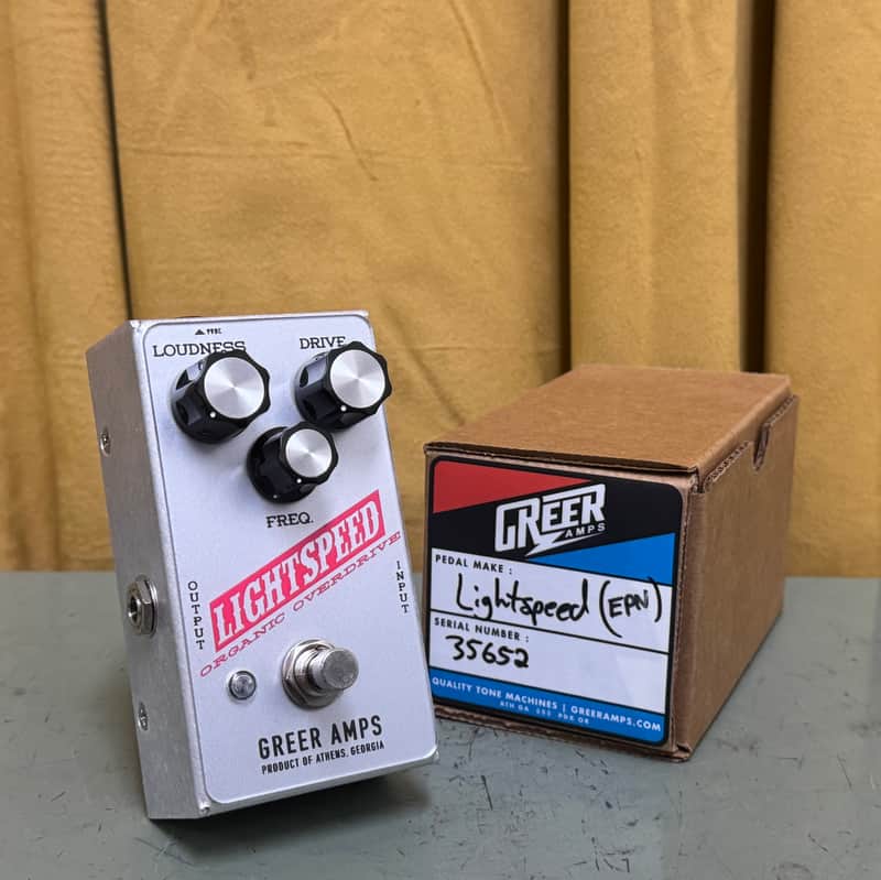 Greer Lightspeed Organic Overdrive - Electropink Night image 1