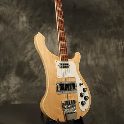 1973 Rickenbacker 4001 Bass Mapleglo w/original Toaster pickup FLAME MAPLE NECK! image 8