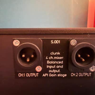 Clunk 4x2 mixer with API Gain Stage image 6