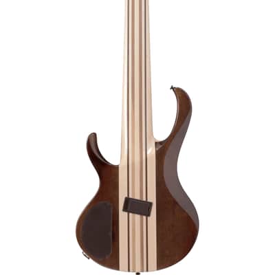 Ibanez BTB7MSNML BTB Bass Workshop 7-String Electric Bass, Natural Mocha Low Gloss image 9