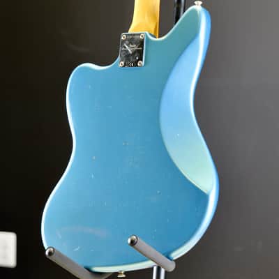 Fender 1964 Jaguar Journeyman Relic 3A Rosewood Fingerboard Faded Aged Lake Placid Blue image 10