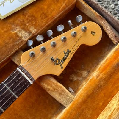 1960 Fender Stratocaster - Candy Apple Red image 5
