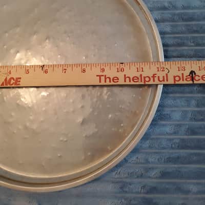 1950s - early 1960s ROGERS 12" inch DRUMHEAD BREAD & BUTTER era B&B Oval Logo Drum Head image 4