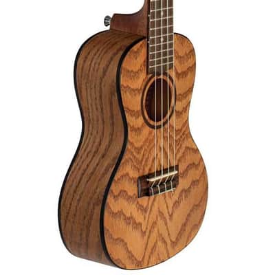 Lanikai Model OA-C Oak Concert Size Acoustic Ukulele with 10mm Padded Gig Bag image 4
