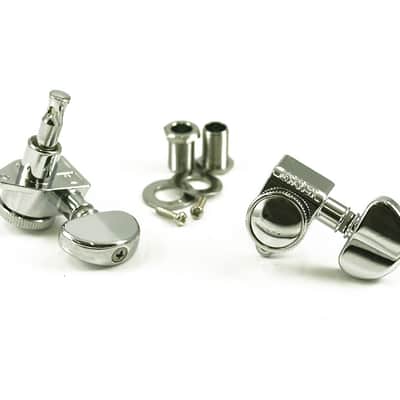 Genuine Grover 502C Roto-Grip Locking Rotomatic 3x3 tuners, Chrome